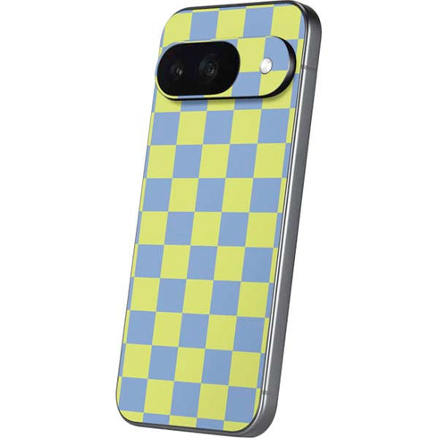 Neon Checkered Google Pixel 9 Skin